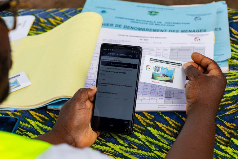 Supporting national malaria programs through data digitalization