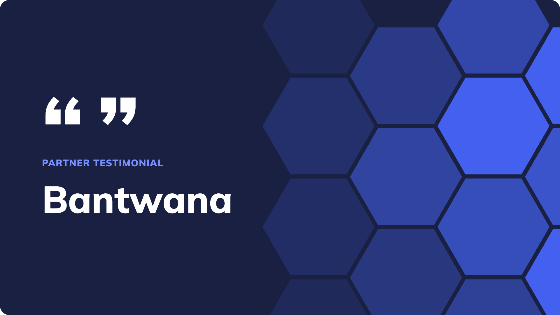 Partner testimonial: a strong partnership, a renewed trust with Bantwana 